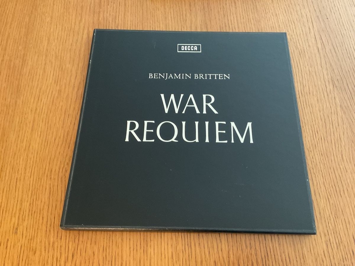 Dischi in vinile: Benjamin Britten War Requiem 2xLP Decca MET 213-214 – Usato da Steinach venduto da Quarkie
