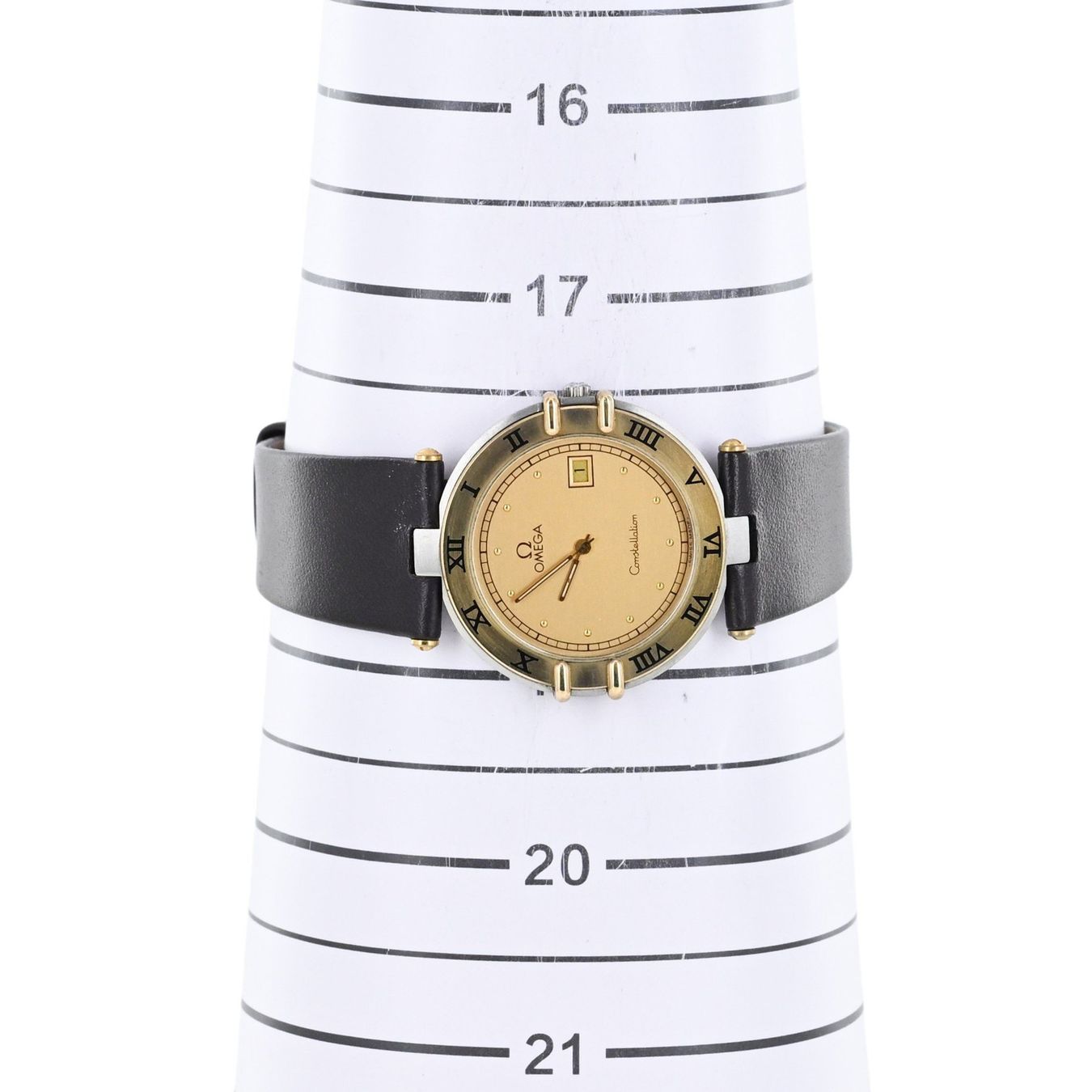 Omega Orologi: Omega Constellation Uhr goldfarben Datum gebraucht – Usato da Kreuzlingen venduto da lup_jd2v 9