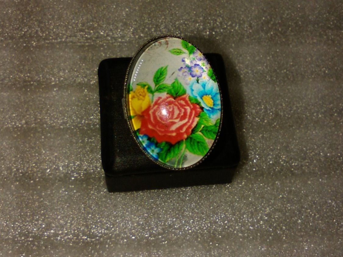 Anelli: RING EDELSTHAL,,,MIT EINE BLUME,,,GLANZIG – Nuovo (secondo la descrizione) da Basel venduto da bijoutrie_4
