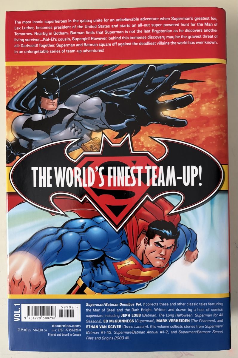 Fumetti: Superman/Batman Omnibus Vol. 1 – Usato da Dübendorf venduto da Zaibatsu1988 2
