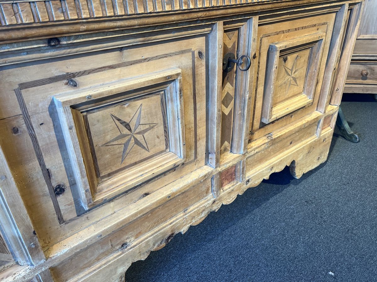Truhen: Truhe Engadin dat.1665 – Gebraucht aus Gossau SG von Keller-Antiques 1
