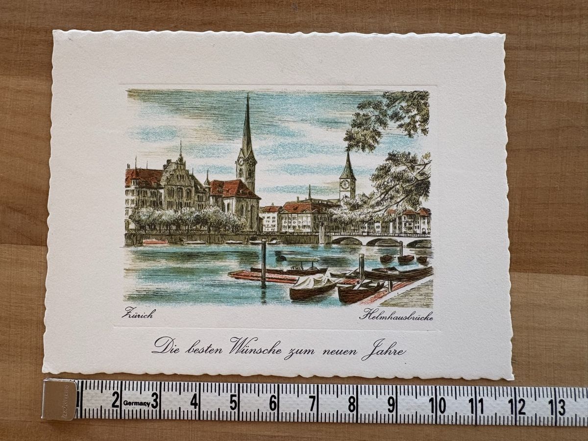 Foto & Immagini: kleines Bild von Zürich – Usato da Rümlang venduto da euqinom16