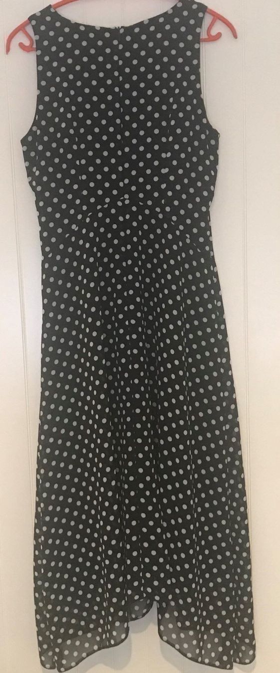 Kleider: Robe t.38/40 marine à pois – Gebraucht aus Sion von DayJenn 1