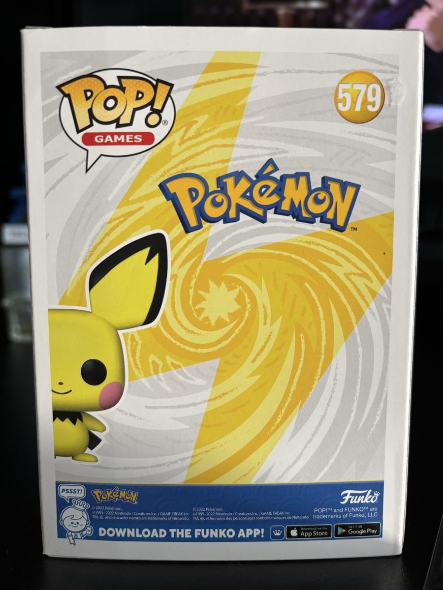 Funko Statuette: Funko Pop! Games: Pichu #579 – Nuovo (secondo la descrizione) da Uitikon Waldegg venduto da WEB-HEAD 1
