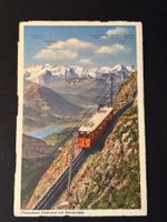 AK der Pilatusbahn 1950 versendet nach Minnesota USA