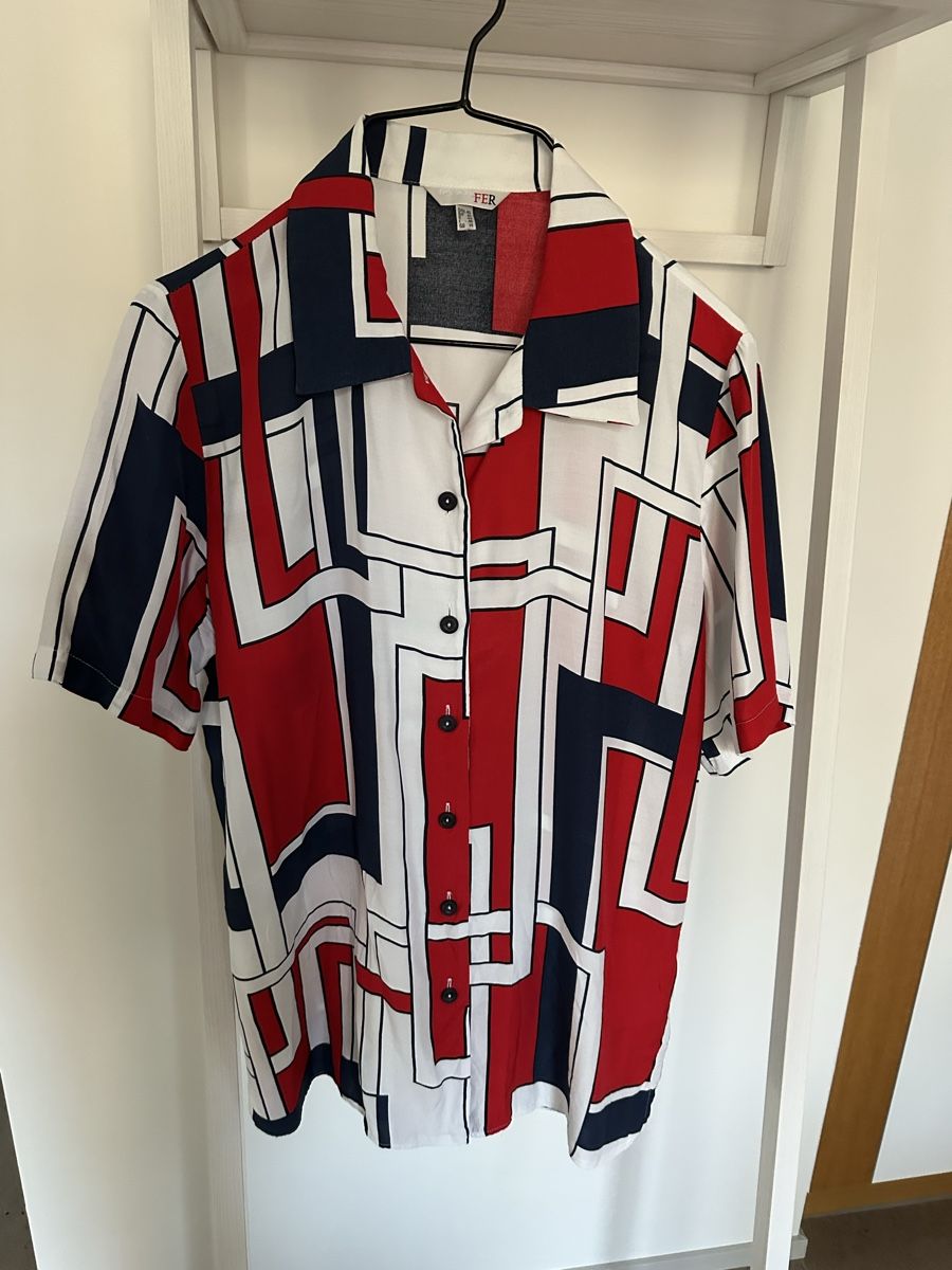 Camicette: Vintage Bluse Muster 40 Retro – Usato da Zürich venduto da top_fj7h