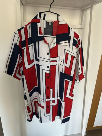 Vintage Bluse Muster 40 Retro