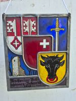 Wappenscheibe Urschweizer Wettschiessen Beckenried 1938