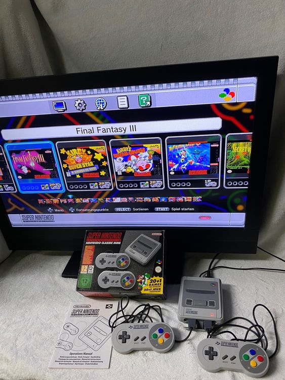 Super Nintendo SNES Classic mini | Kaufen auf Ricardo