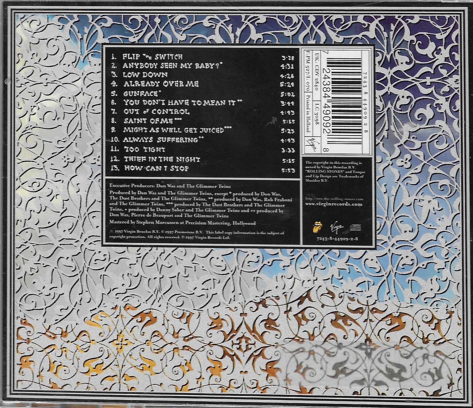 CD: The Rolling Stones - Bridges To Babylon – Usato da Savagnier venduto da Ne2065 1