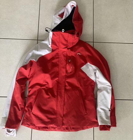 Kjus Skijacke Damen rot weiss Grösse 38 M guter Zustand