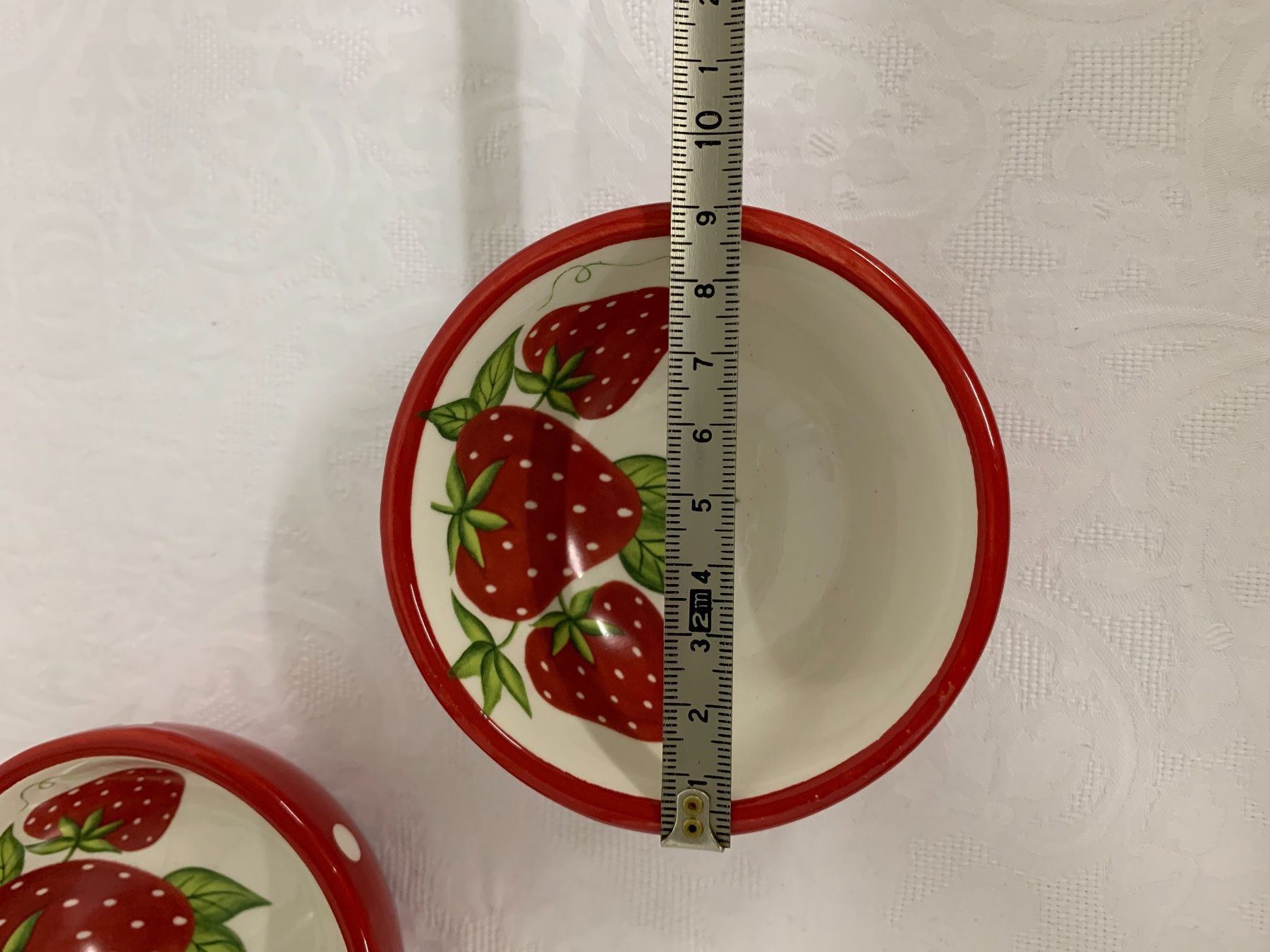 Set di piatti: 2er Set Schälchen mit Erdbeeren – Usato da Adliswil venduto da ninotschka7 6