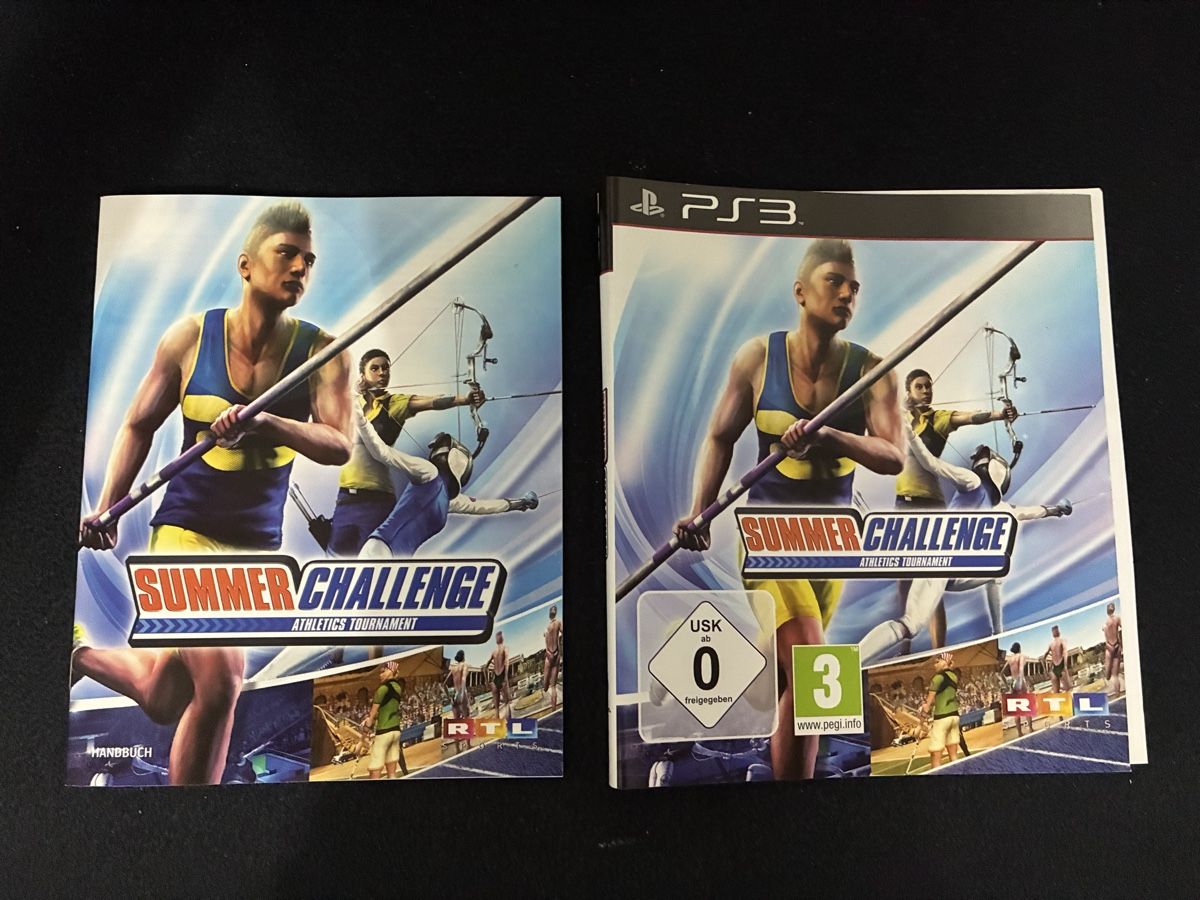 Sony Jeux: Manuale+Cover SUMMER CHALLENGE PS3 – Neuf (Voir description) à Taverne par nad02026