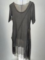 Langes Shirt-Kleid von LUUKAA mit Leggins Gr. 38
