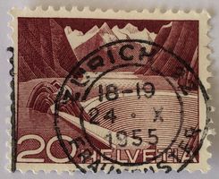 Nr.301 A mit Vollstempel Zürich