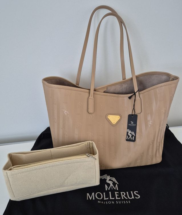 Bern Shopper Maison Mollerus Tasche Beige Maison Mollerus 'BERN
