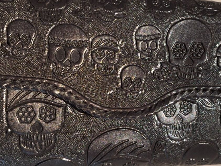 Borse da donna: Handtasche "Skull", Designer Unikat, Echtleder, schwarz – Nuovo (secondo la descrizione) da Oberkulm venduto da kar_jgx9 1