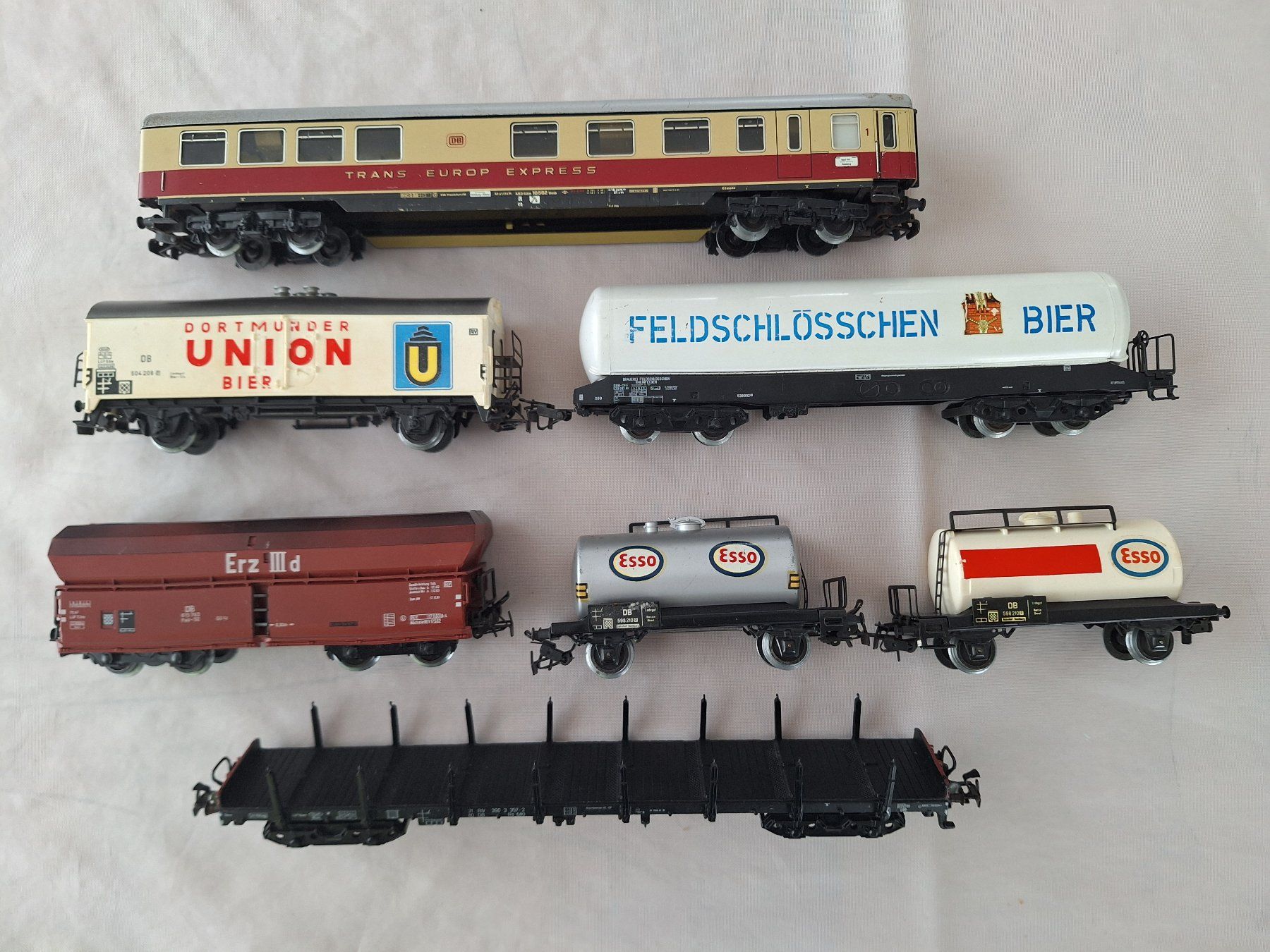 Märklin Modellini di ferrovie: Märklin H0, Sortiment von Wagen – Usato da Grüningen venduto da hci001 1