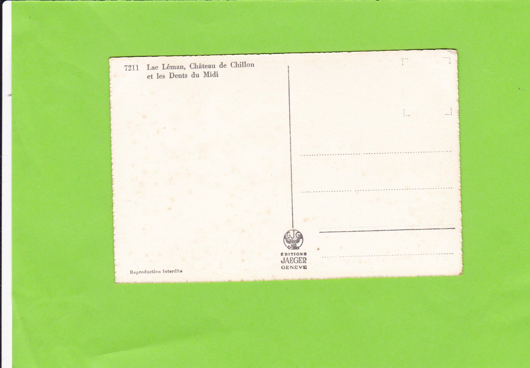 Cartes postales: Chillon-Barque – D'occasion à St. Peterzell par neckertal 1