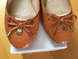 Ballerines tressées orange 36 Graceland