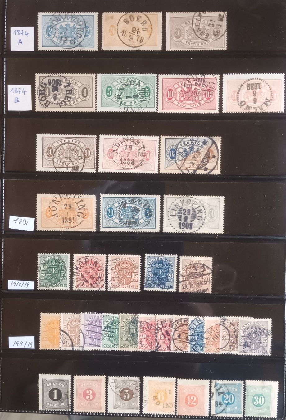 Tous les timbres: Suède – D'occasion à Martigny par Rosseline