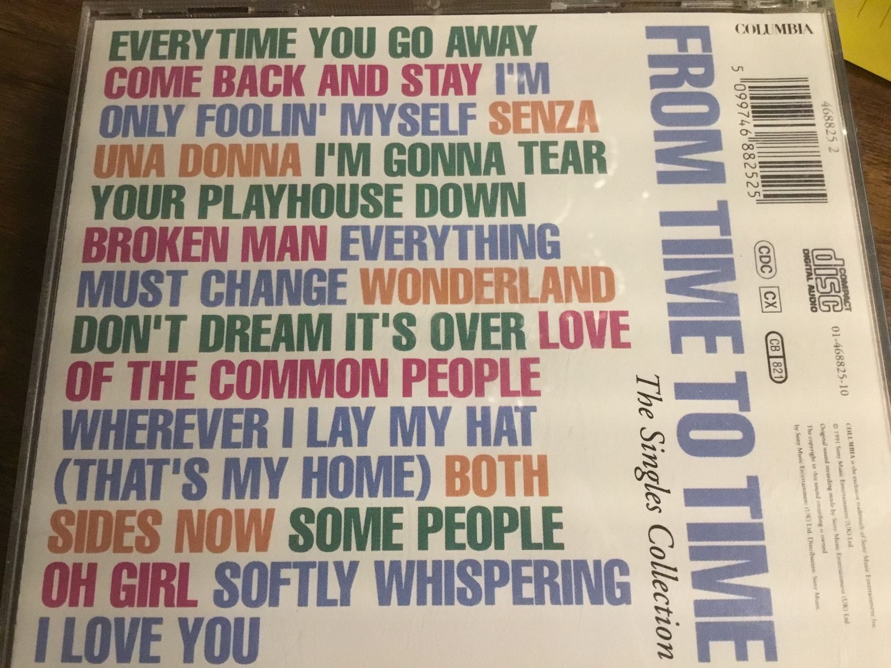 CD: Paul Young From Time To Time – Usato da Thierachern venduto da sweden08 1