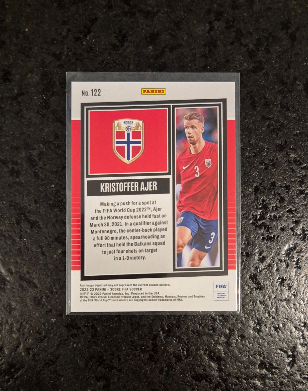 Topps Sammelbilder & Trading cards: Kristoffer Ajer /15 - Norwegen - Panini – Neu (gemäss Beschreibung) aus Burg AG von Danoe 1