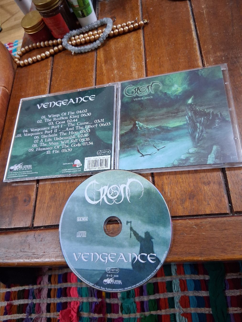 CDs: crom- vengeance  – Gebraucht aus St-Cergue von VeganWarrior