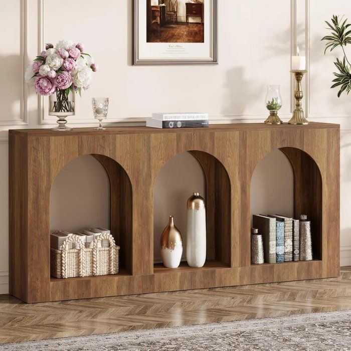 Tavoli: Konsolentisch 160cm Bogenregal 3 Ebenen – Nuovo e nell'imballaggio originale da Gretzenbach venduto da Genfi-Shop 4