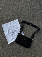 Prada Nylon Crossbody Bag Black Y2K Rare Vintage