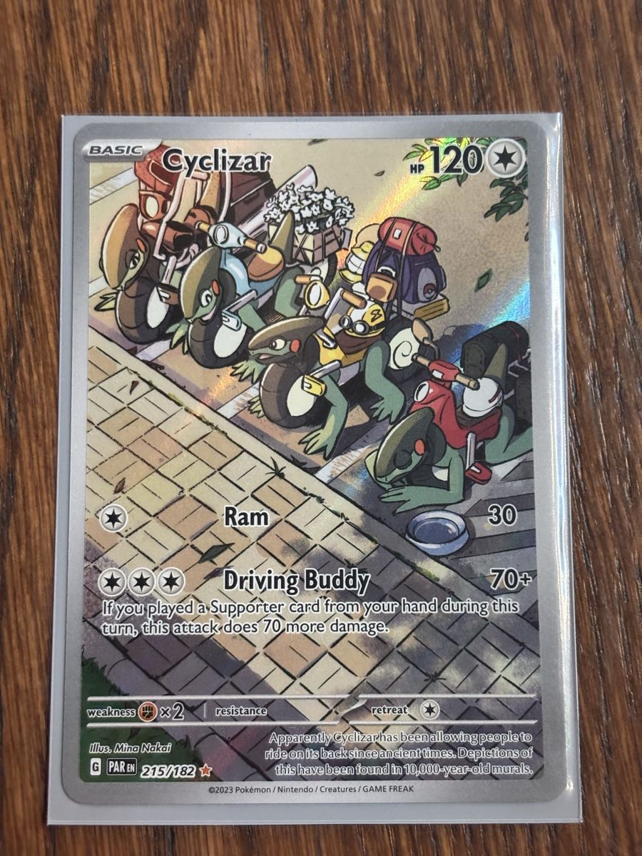 Pokémon Carte collezionabili: Carte Pokémon  CYCLIZAR par 215  – Nuovo (secondo la descrizione) da lausanne venduto da helderj