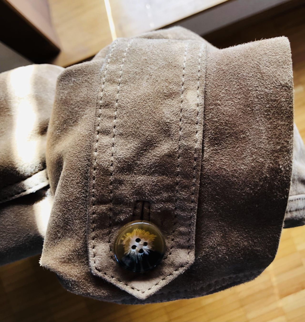 Cappotti: Elegante Wildleder Jacke / Mantel – Usato da Oberkulm venduto da Weberlisa 3