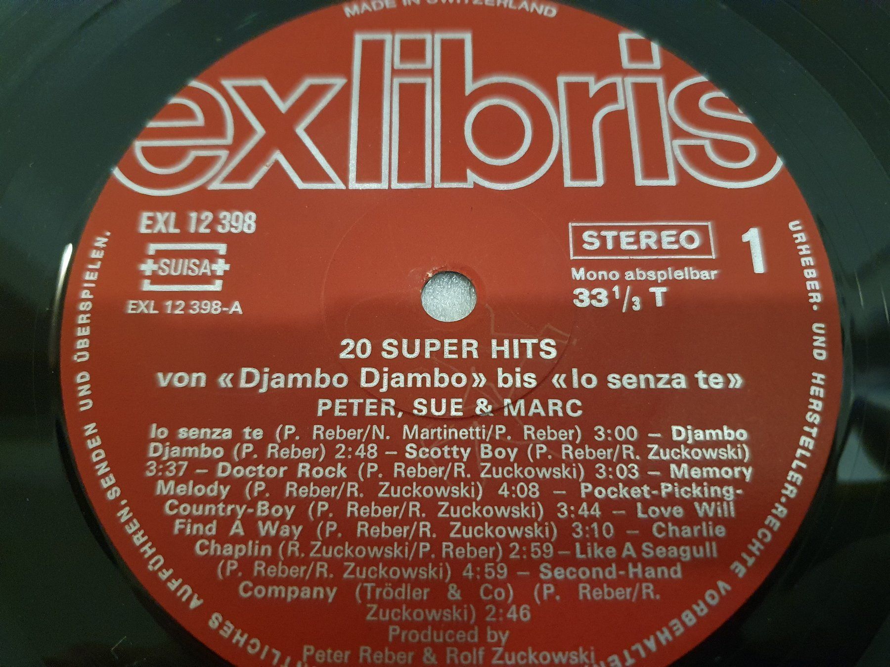 Dischi in vinile: Peter, Sue & Marc - 20 Super Hits (LP, Pop) – Usato da Uster venduto da Vinyl-Leidenschaft 3