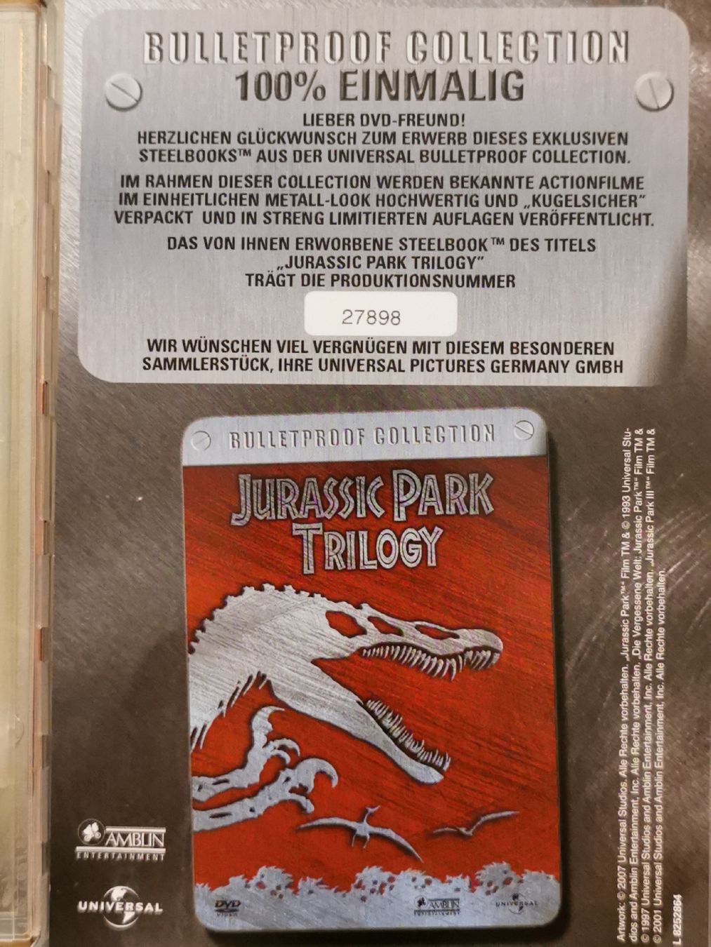 Tutti i DVDs: Jurassic Park Trilogy – Usato da Arnegg venduto da michik999 2