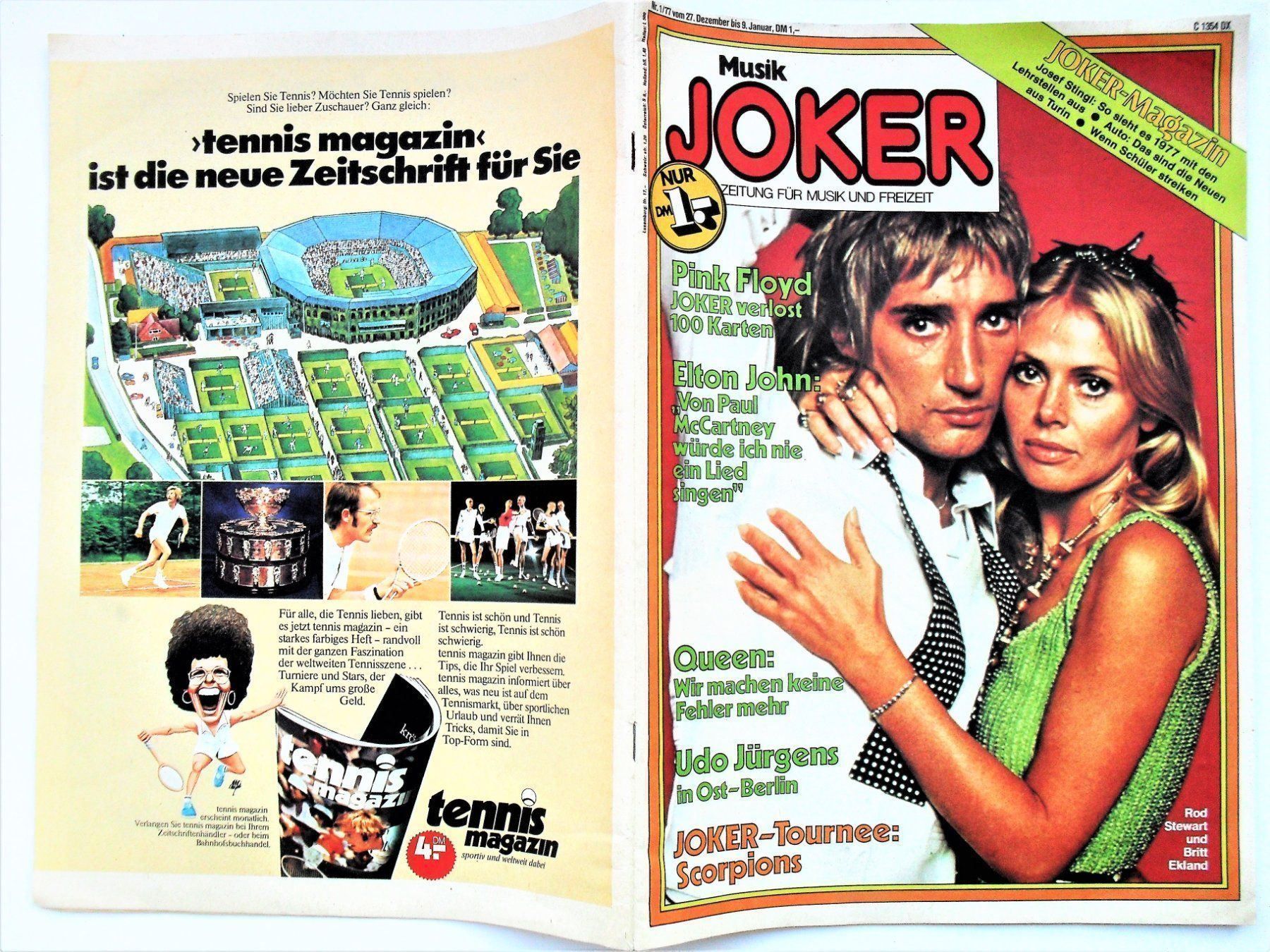 Zeitschriften & Magazine: MUSIK JOKER HEFT 1977 – Gebraucht aus Zürich von erfreut01 9