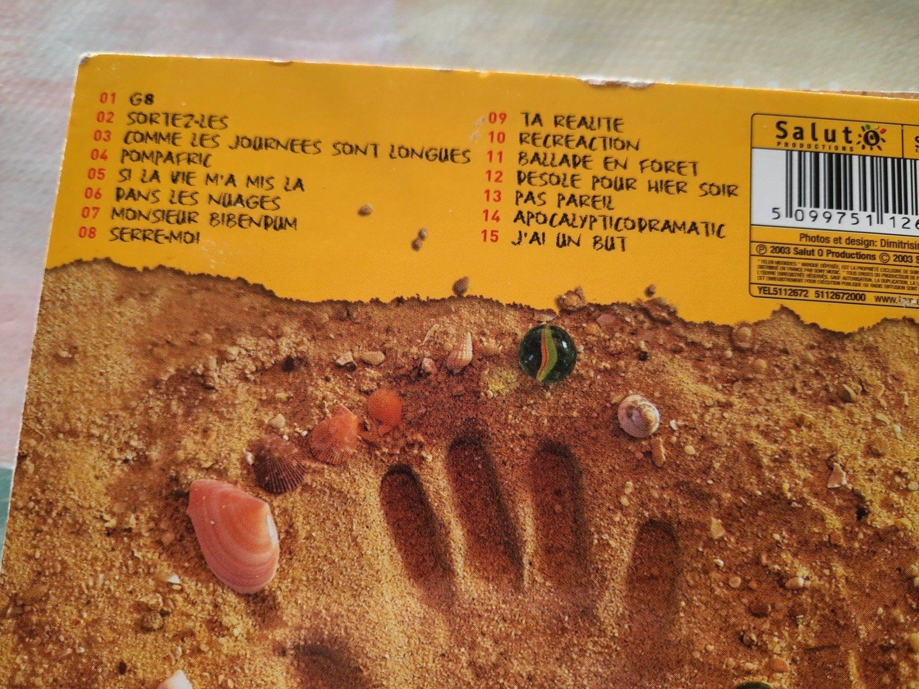 CDs: Cd Tryo - Grain de sable – D'occasion à Pully par bro_n52j 2