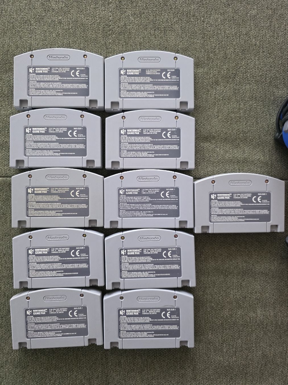 Nintendo Jeux: Nintendo 64 Spiele und Controller Konvolut – D'occasion à Bottighofen par syogar 6
