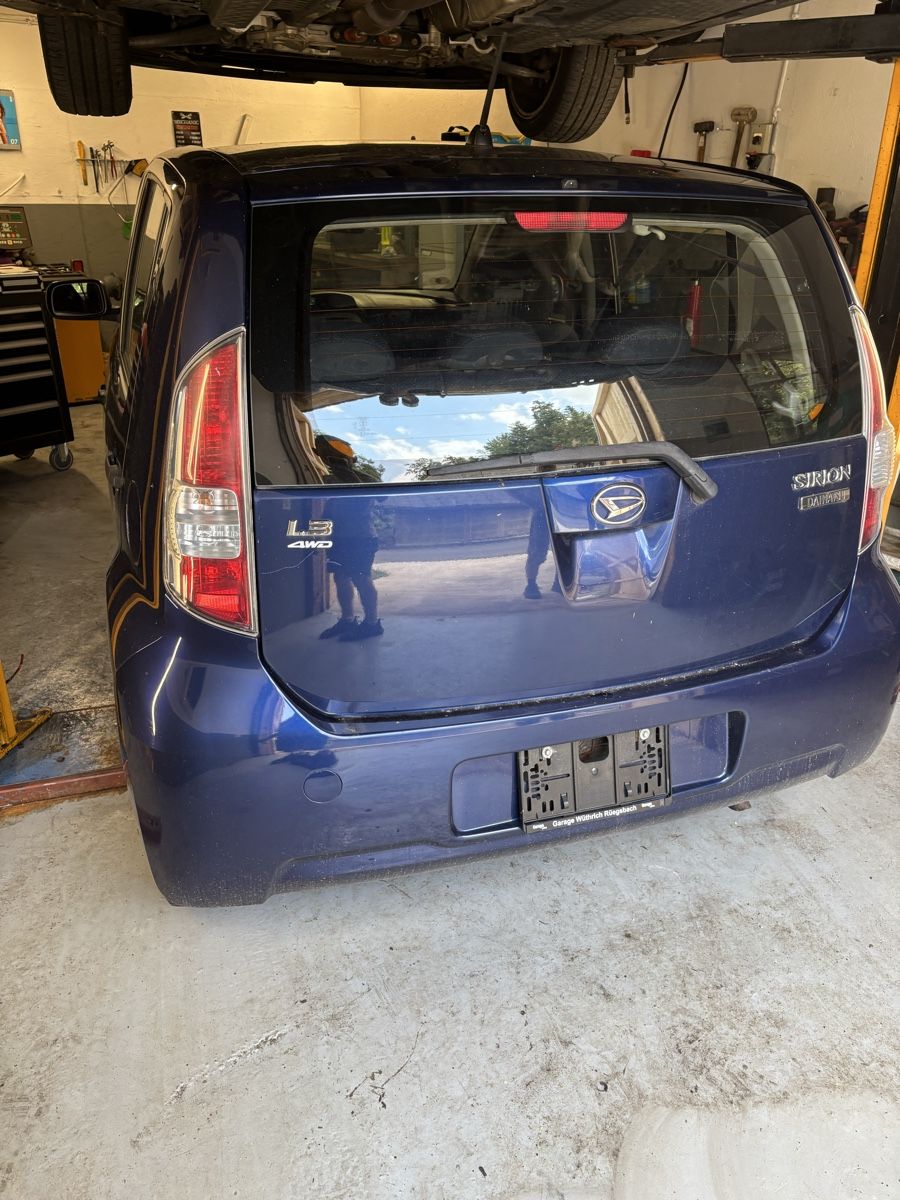 Daihatsu Automobili: Daihatsu sirion mit rest mfk – Difettoso da wasen im emmental venduto da jul_2npg 8