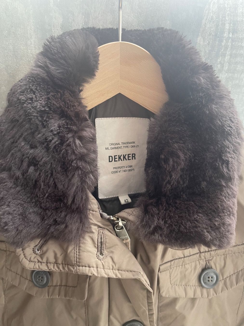 Jacken: DEKKER Daunenjacke braun Gr. 36 – Neu (gemäss Beschreibung) aus Brütten von Rod816 2