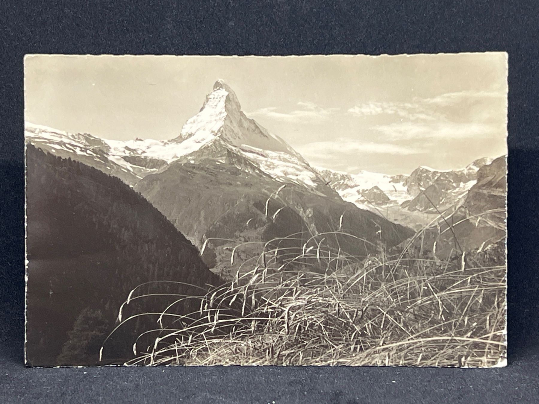 Ansichtskarten: Das Matterhorn bei Zermatt – Gebraucht aus Widnau von Brusi9
