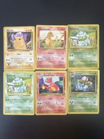 Pokémon Karten Set 6 Stück diverse Editionen gebraucht
