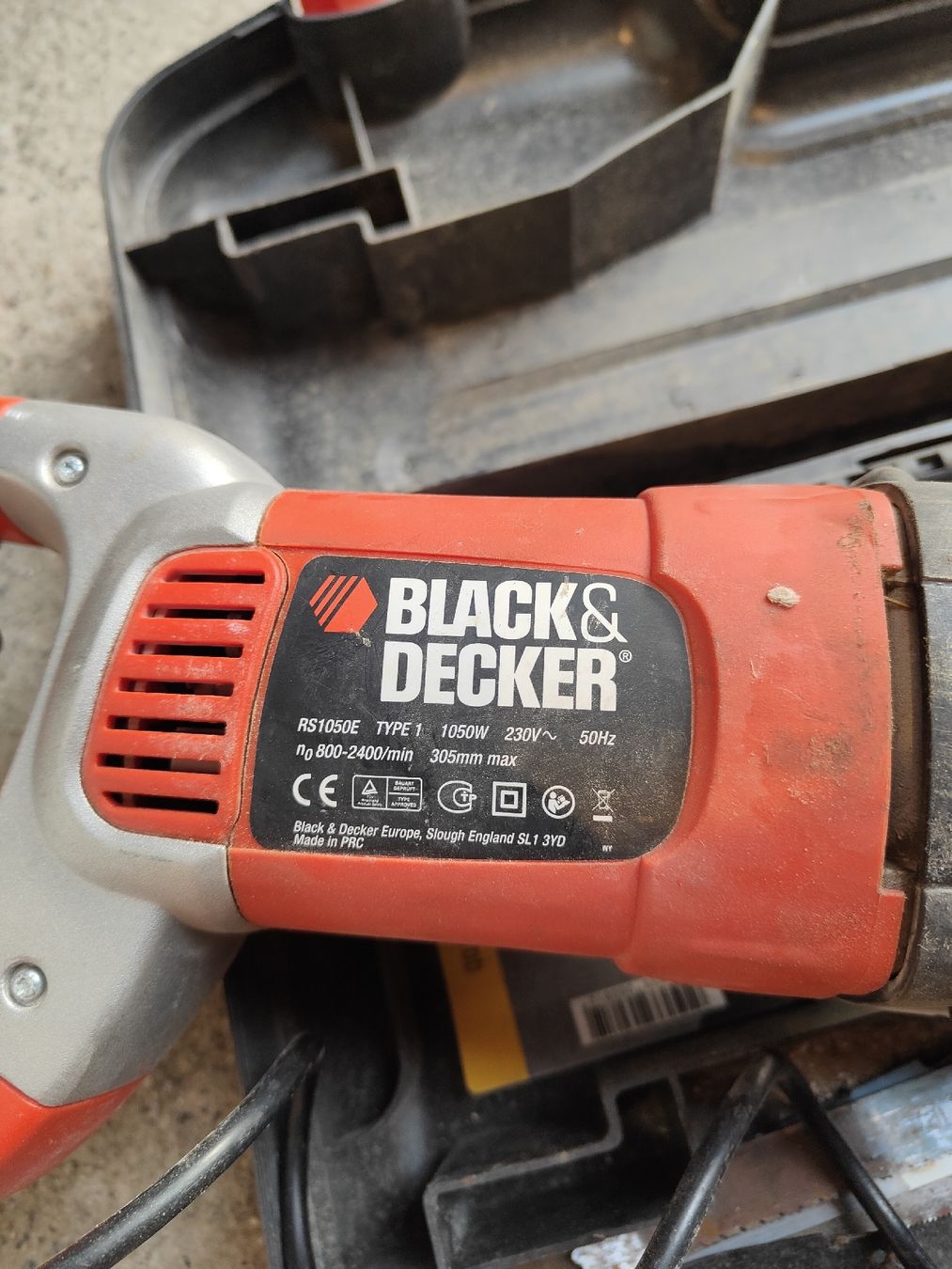 Seghe: Black & Decker RS1050E Säbelsäge mit Koffer  – Usato da basadingen venduto da flospue 1