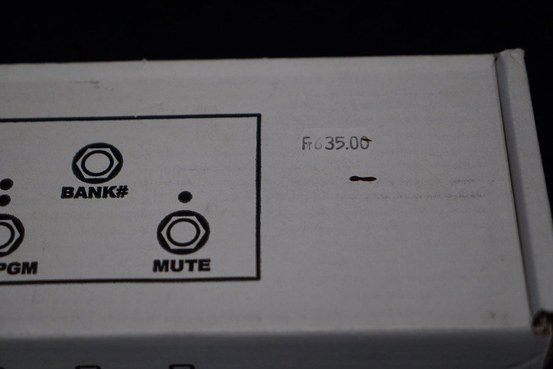 Strumenti musicali: Noah's Ark PTBS-1 Programmable True Bypass Switcher (5 Loops – Usato da Ortschwaben venduto da Musictrade 9