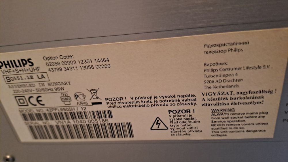 Philips Televisori: Fernseher Philips 42 Zoll – Usato da Basel venduto da bsnso 2