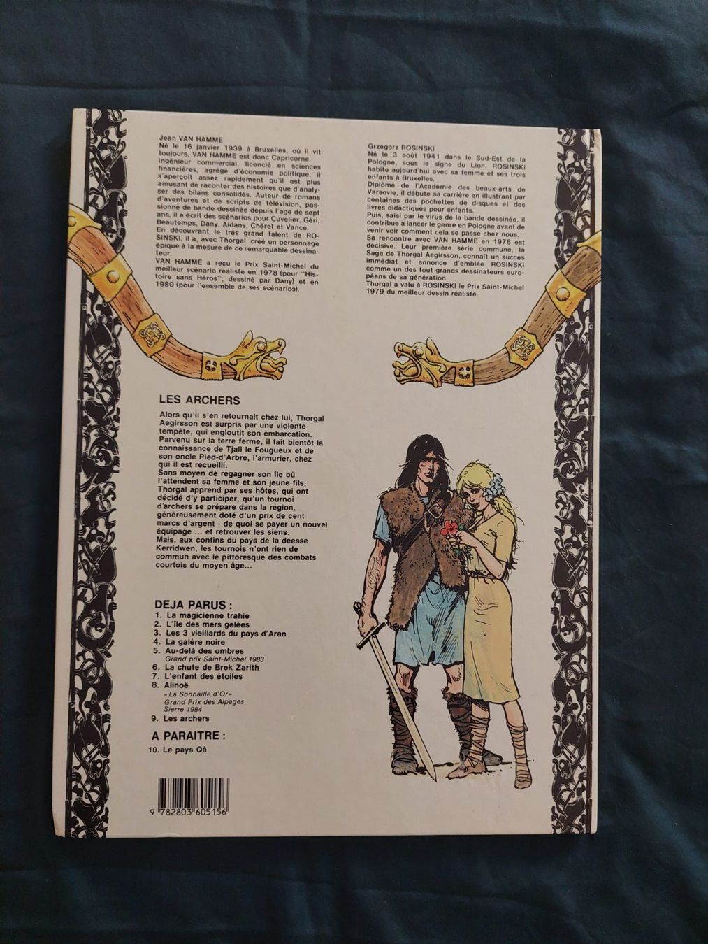 Fumetti: Thorgal T.9 Les Archers EO 1985 BE+ – Usato da Genève venduto da Blu_BD 1