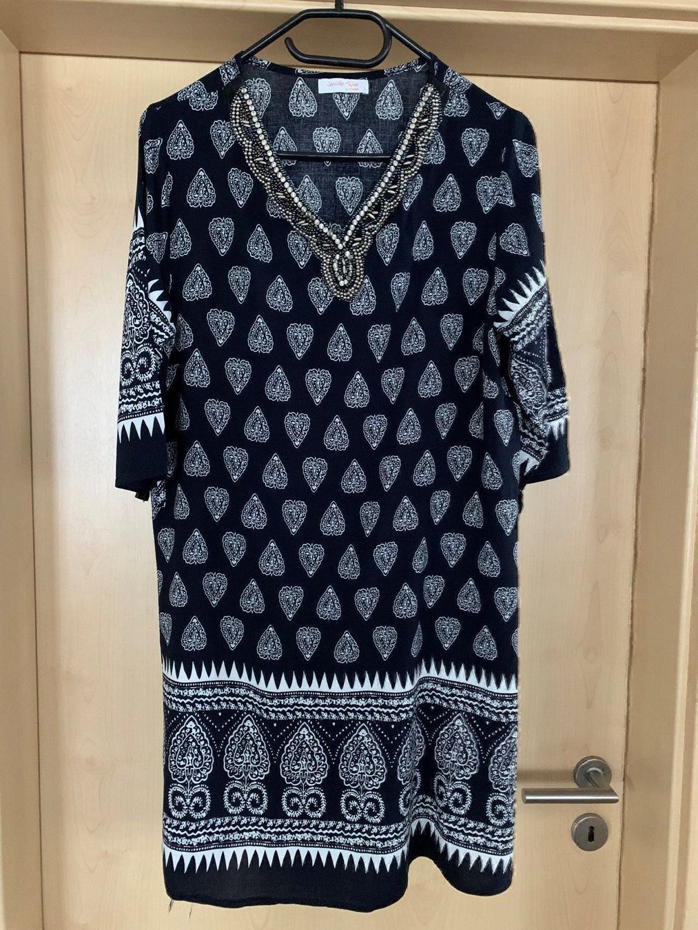 Vestiti: Damen-Kleid blau/weiss Gr.L – Nuovo (secondo la descrizione) da Azmoos venduto da Verwir64