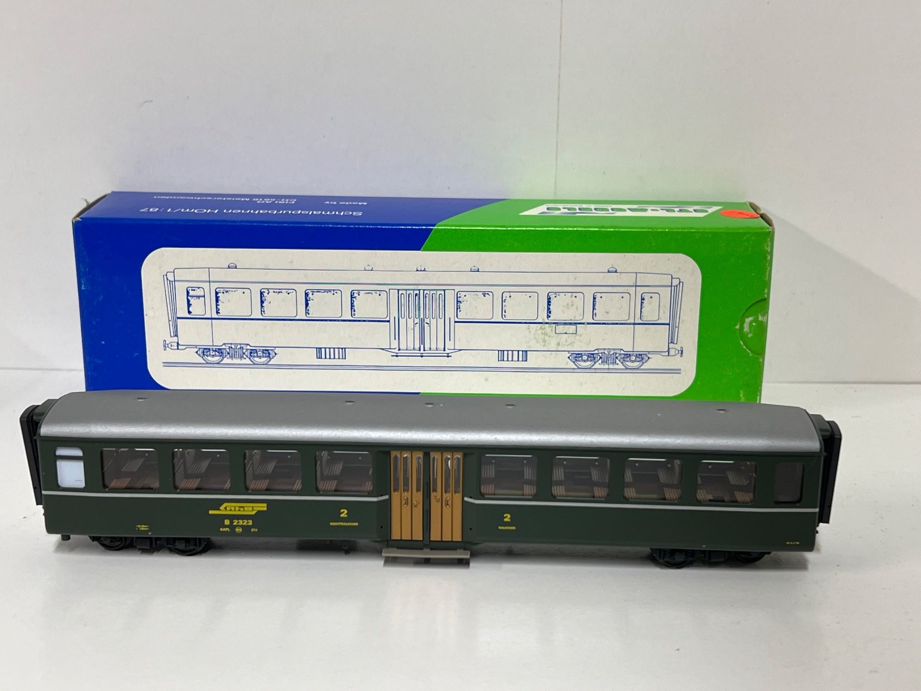 Modellini di ferrovie: STL - MODELS RhB B 2323 Mitteleinstieg  H0m – Usato da Neuenhof venduto da ludovicco 6