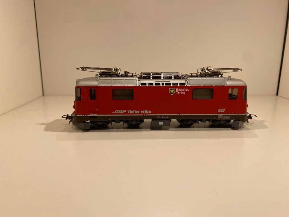 Bemo Modelleisenbahnen: BEMO 1258 147 RhB Ge 4/4 II 627 – Neu (gemäss Beschreibung) aus Wettingen von Mobacram