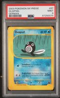 PSA 9 Quapsel Skyridge 87/144 Deutsch