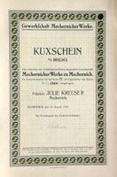 Gewerkschaft Mechernicher Werke, Mechernich - 1922